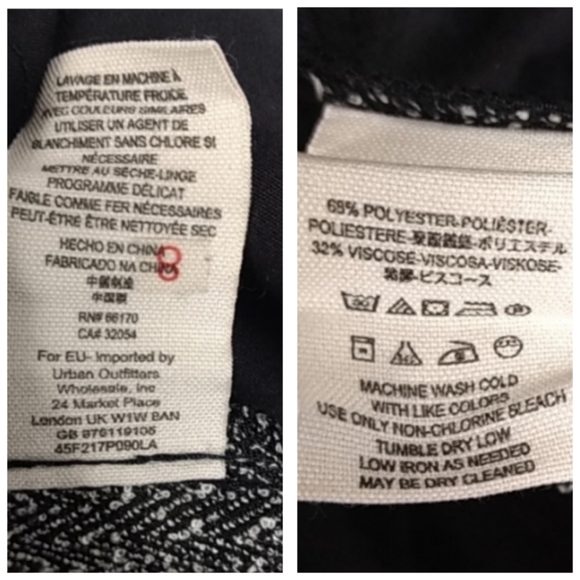 Free People Herringbone Trouser Pants Size 0 - Picture 7 of 8